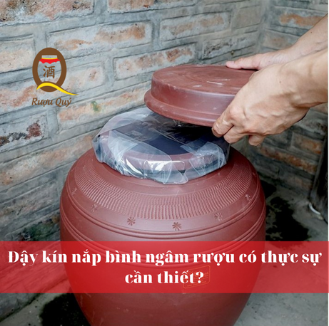 Đậy kín nắp bình rượu khi ngâm có thực sự cần thiết? Các cách đậy nắp bình chuẩn nhất.