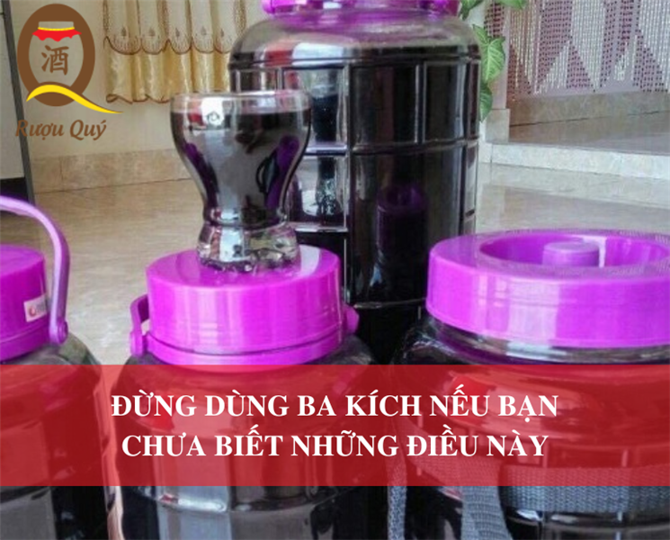 ĐỪNG DÙNG BA KÍCH NẾU BẠN CHƯA HIỂU HẾT NHỮNG ĐIỀU NÀY